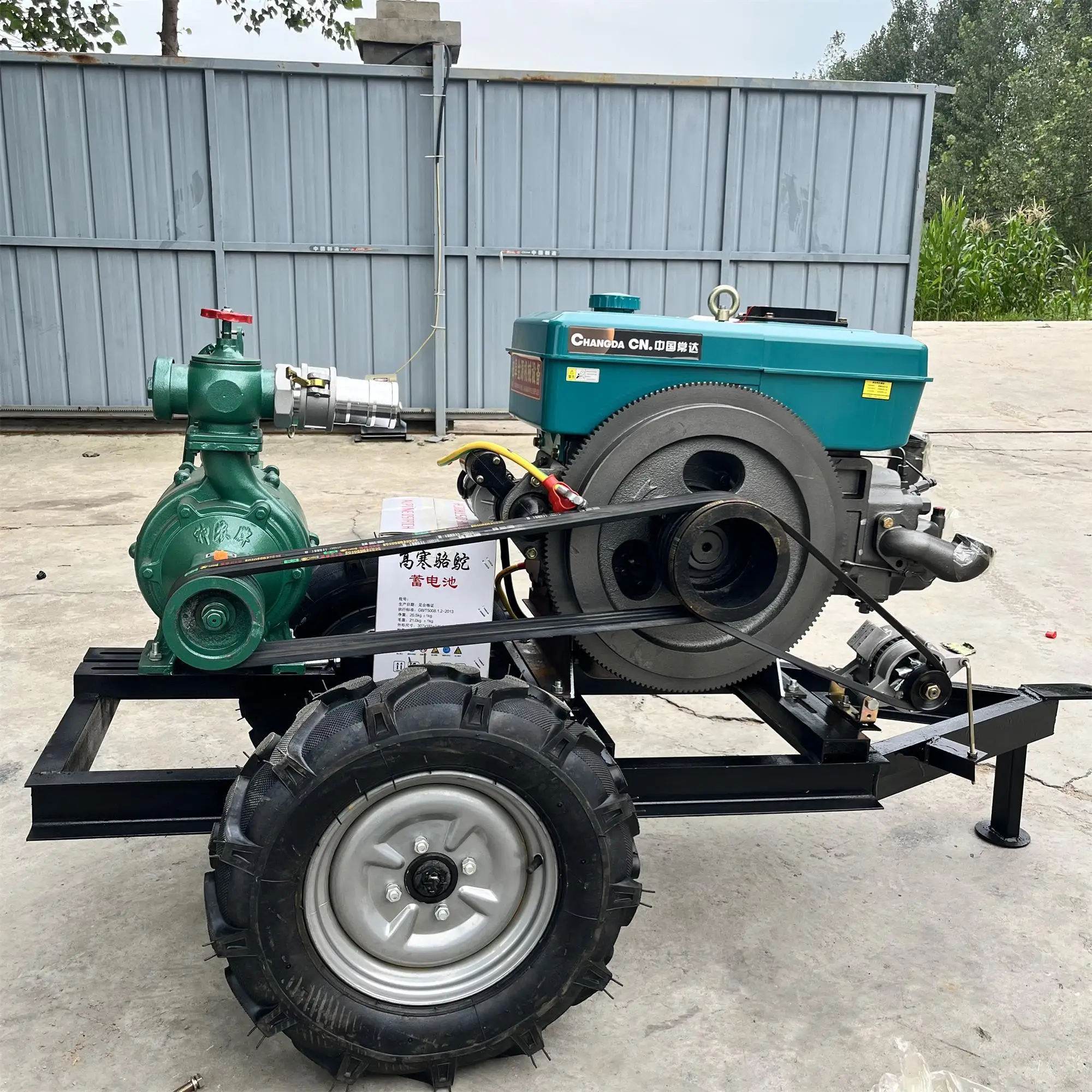 High Flow 20hp 25hp 30hp Agriculture Water Pump Diesel Engine