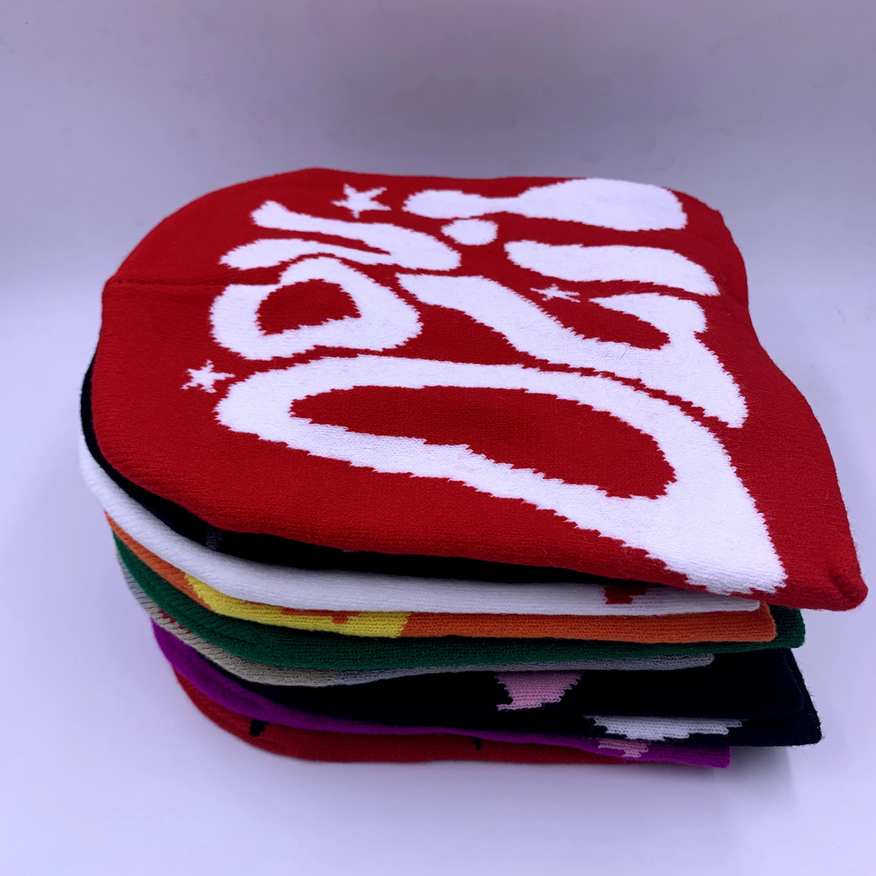 Wholesale Unisex Acrylic Knitted Beanie Hat Winter Warmer Sports Ski Cap Skull Merino Jacquard Beanie