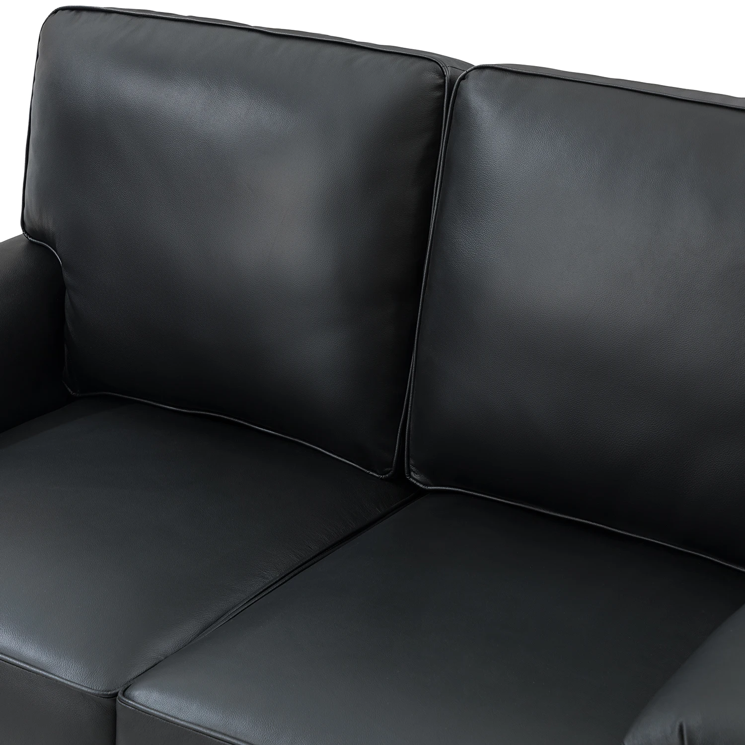 Factory Wholesale American Style Luxury Sofa Couch Design 2 Seater Office Leather Sofa Living Room Sofa Set Furniture