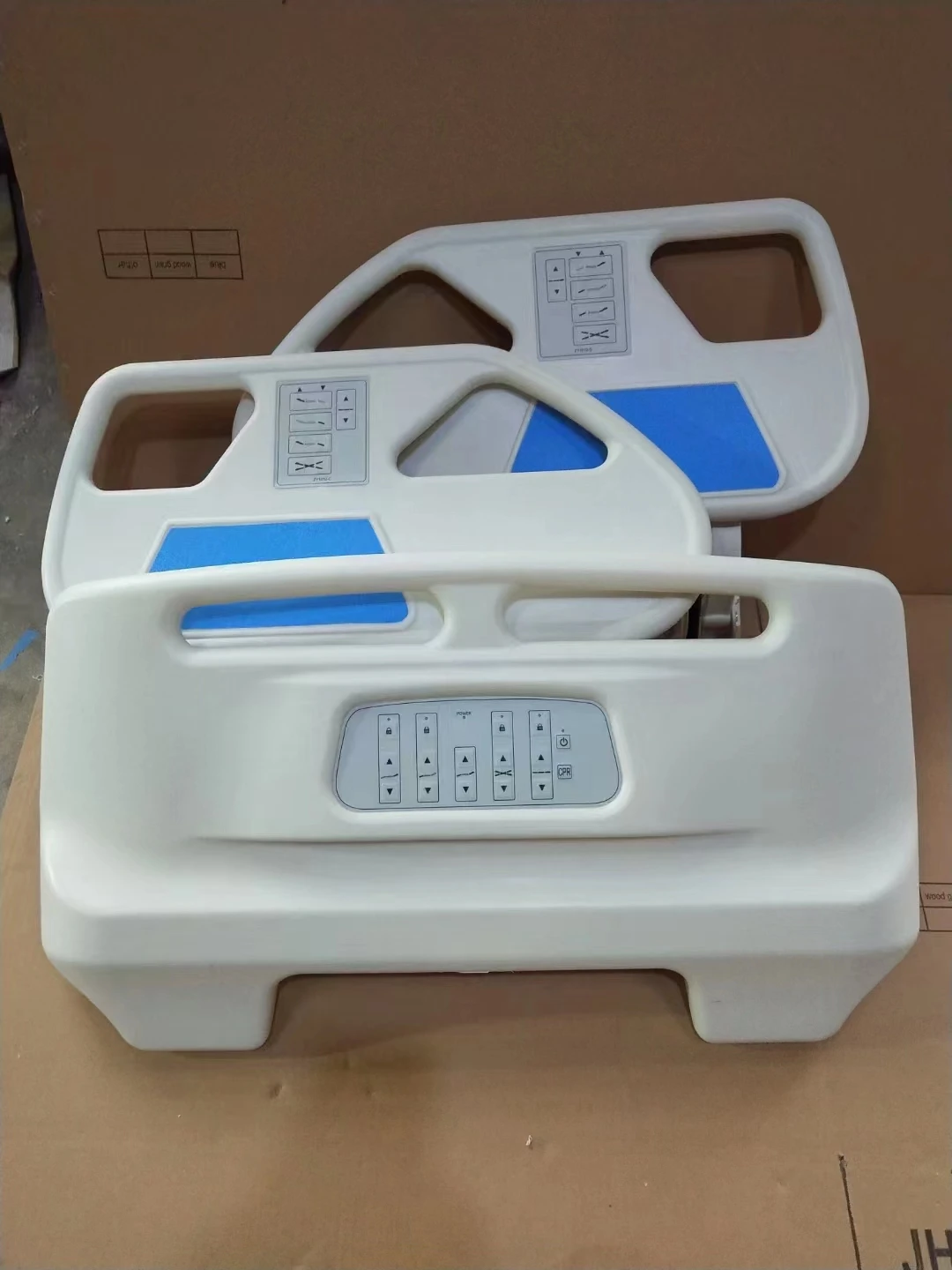 Factory Cheap Price ABS Headboard and Foot Board for Medical Bed Accessories Spare Parts