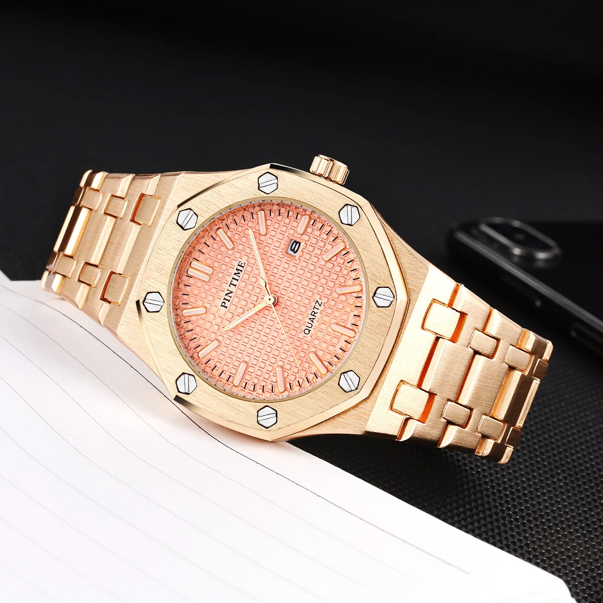 Free Sample Giveaway Amazon Best Selling Quartz Watch 41mm Dial for Men and Women