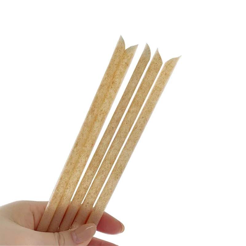 BIOSANO 6mm 8mm 10mm 12mm Sugarcane Bagasse Straws Biodegradable Plastic Free Eco-Friendly Compostable Drinking Shakes Straw