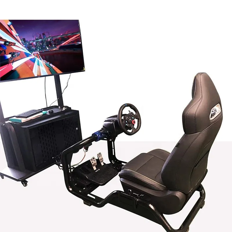 Besirui  High Speed Arcade Machine Kids Electronic Racing Game Customized F1 Driving Car Simulator
