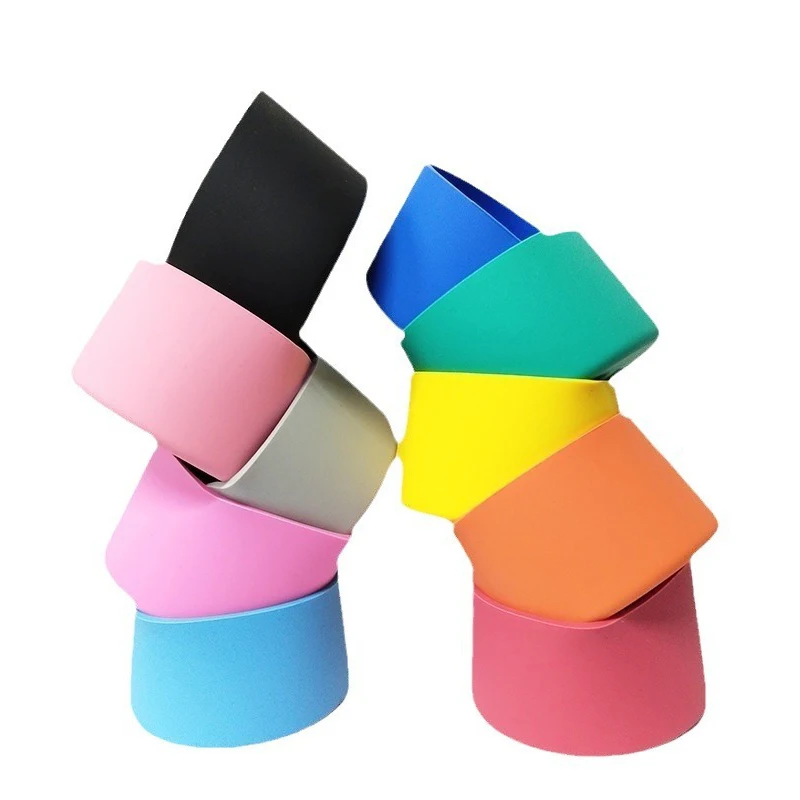 Wholesale Tumbler Cup Accessories Silicone Bottom Protect Sleeve  Anti-Slip Fits 12-24oz32oz/40oz Silicone Tumbler Bottle Sleeve