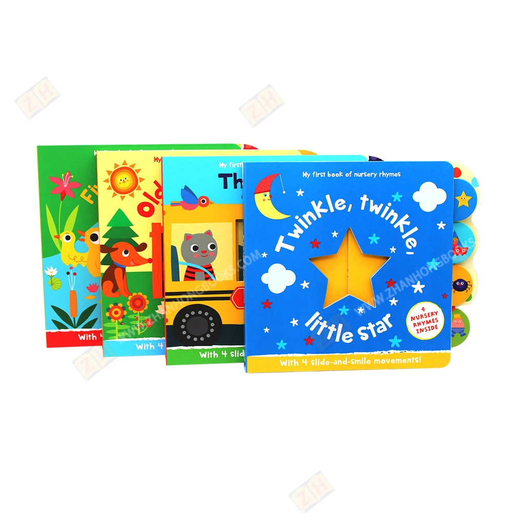 China Custom Laminated Luxury Hardcover Cheap Story Kid Children Book Printing