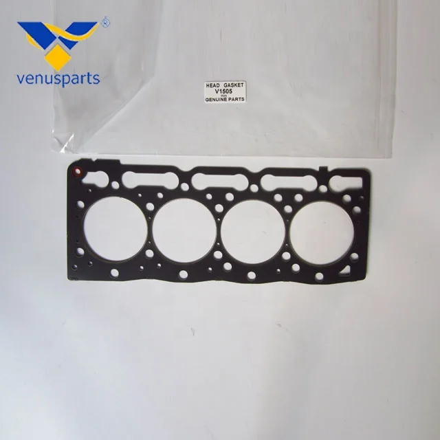 Новый двигатель Kubota V1505 топ комплект прокладок для