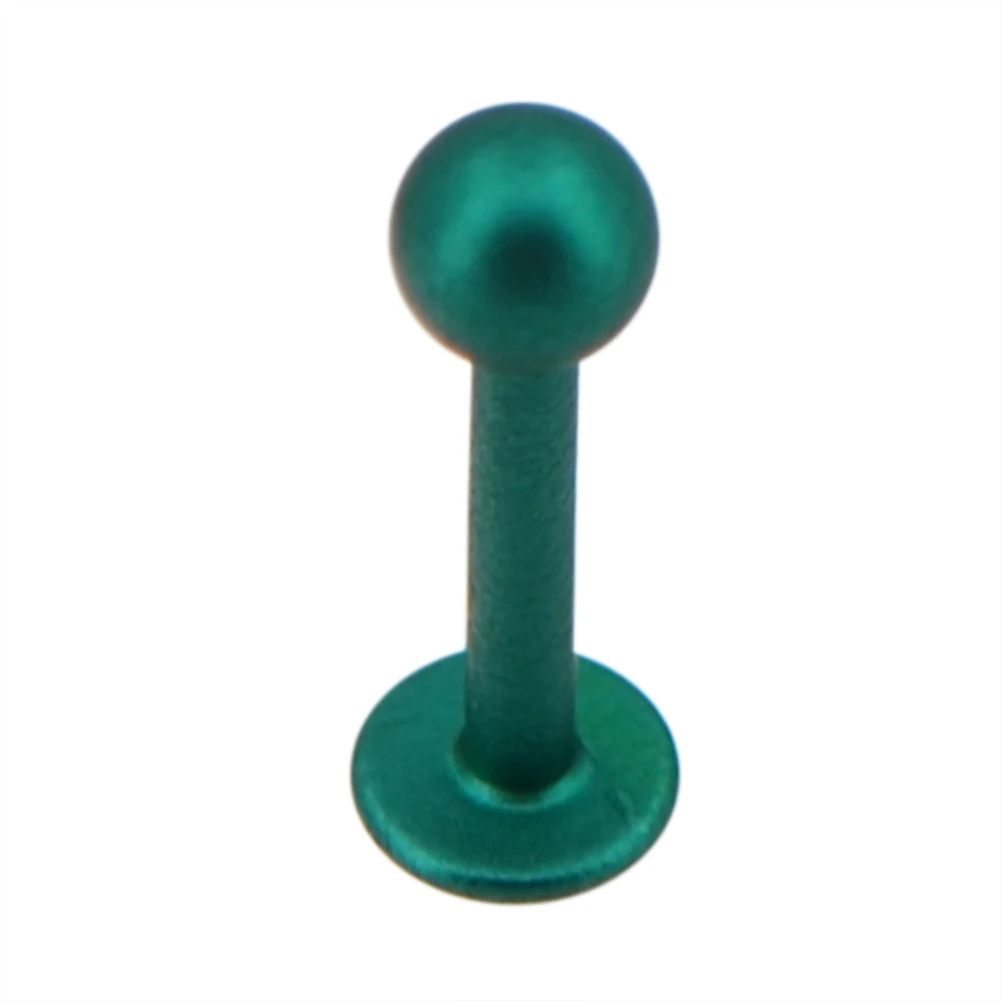 Factory Surgical Steel Animal Top Body Stud Piercing Stainless Solid Gold Earring Diamant Interna Labret Jewelry