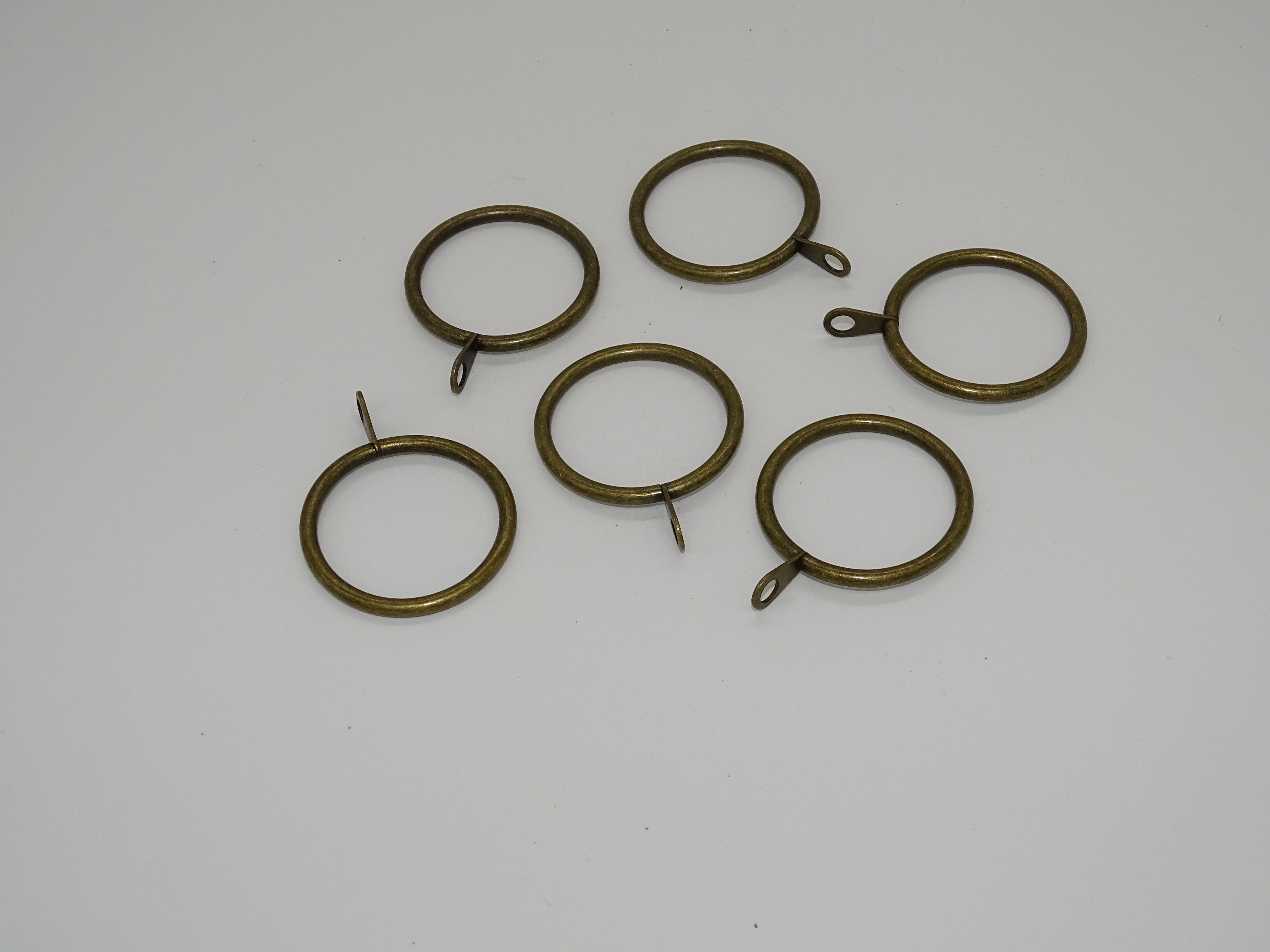 Wholesale New Design Eyelet Ring Metal Shower Curtain Rings For Bathroom