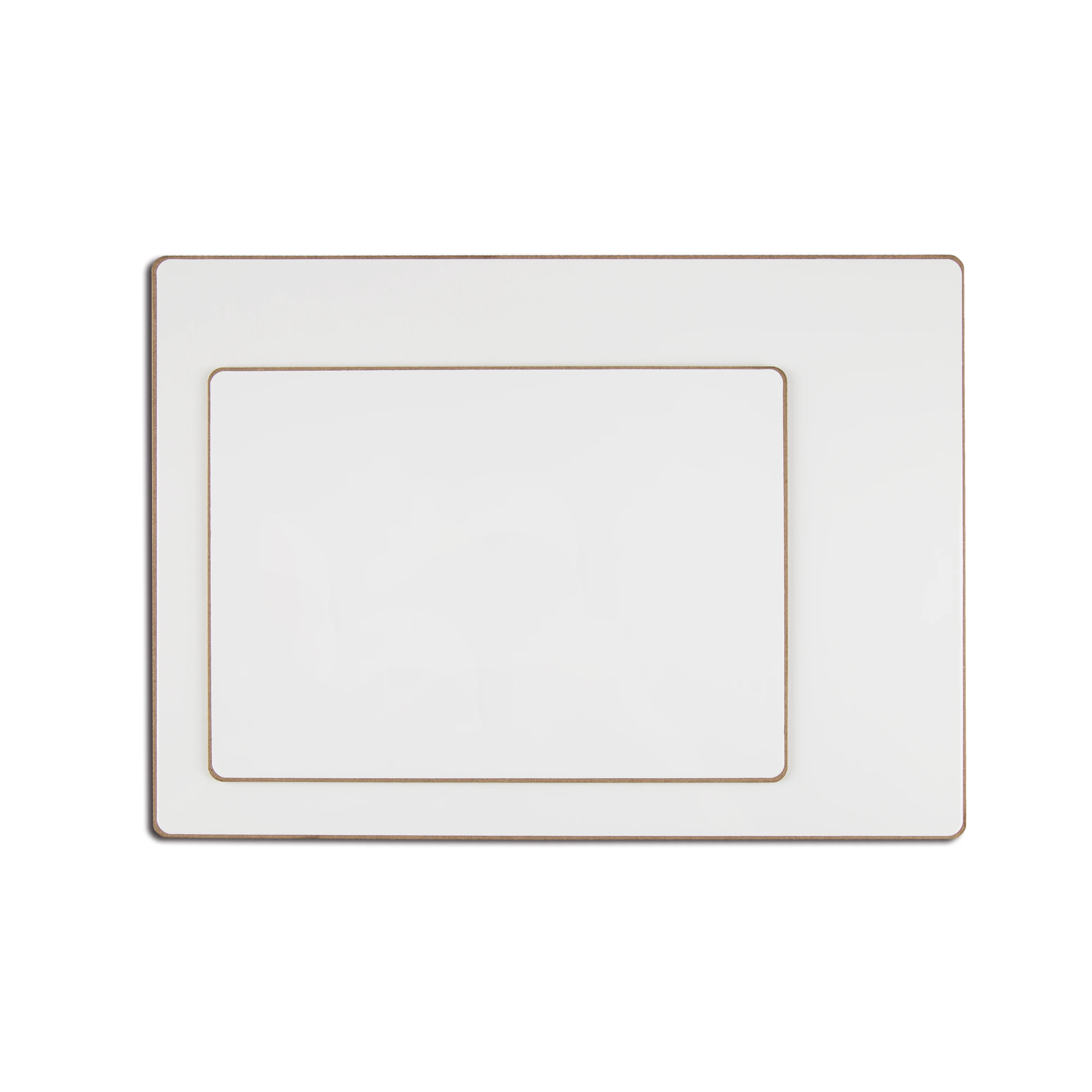 Dry Erase Double Sided Learning Mini White Board Lapboard Small Kid for Student Whiteboard 9X12 Inches 3mm Magnetic Whiteboard