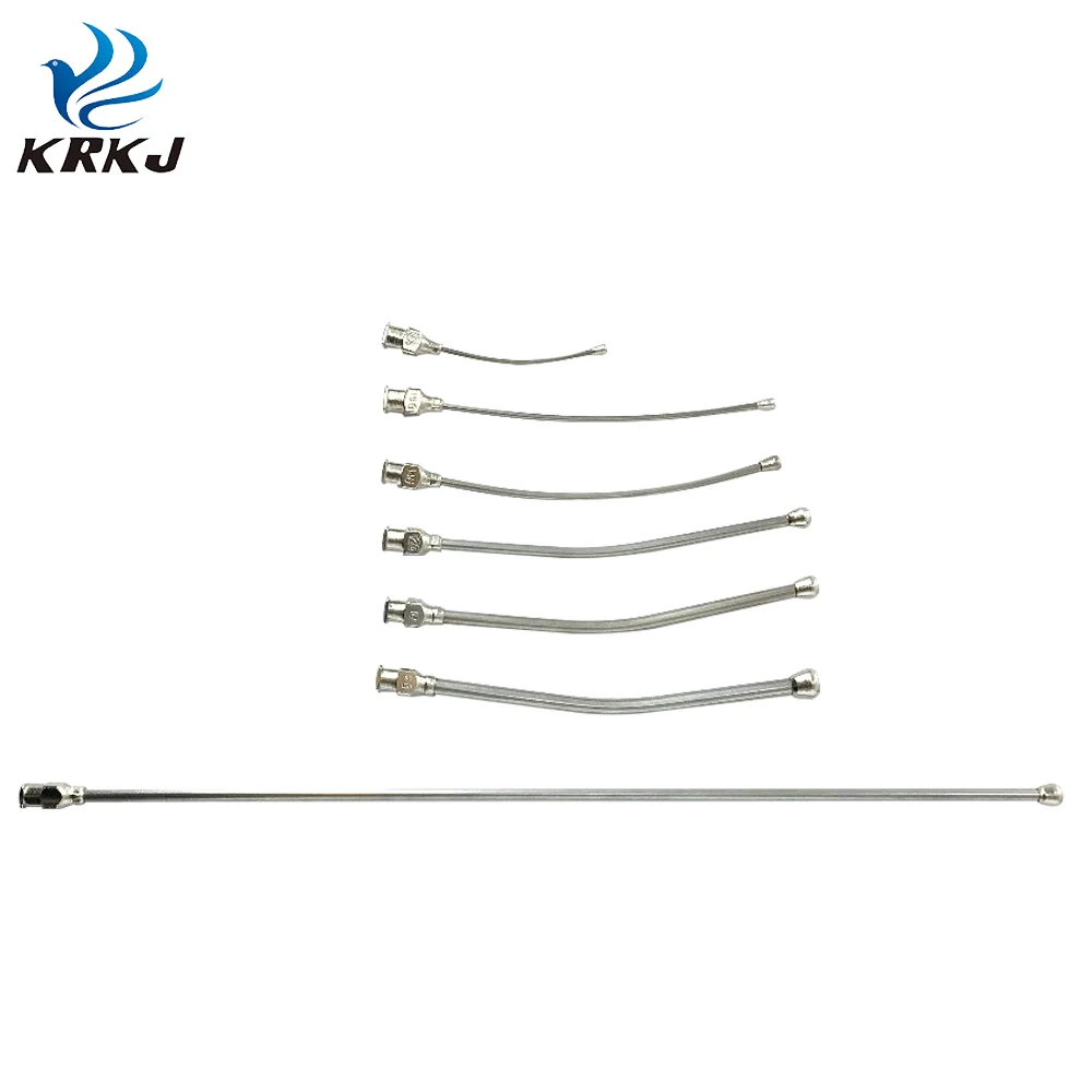 CETTIA KD129 various specs available stainless steel mouse parrot feeding tube drench gun nozzles