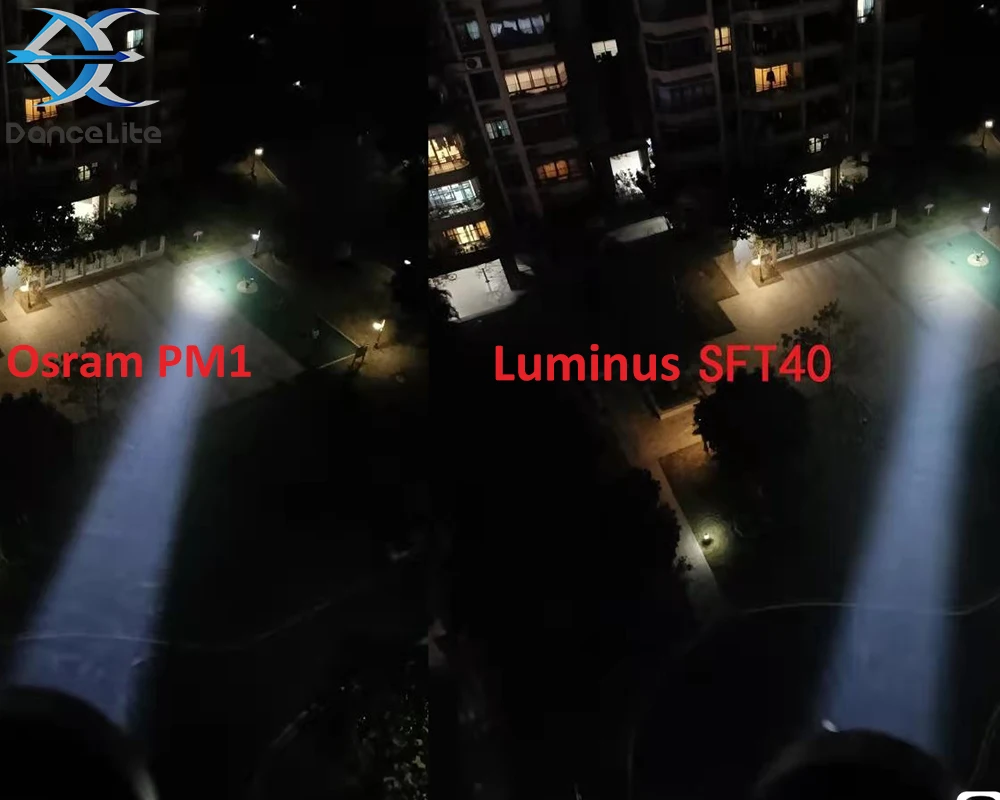 LOGO Engraving C8+ (C8 Plus)  SFT40 High Power LED Flashlight 21W 7000mA Current Long Light Range Hunting Torch