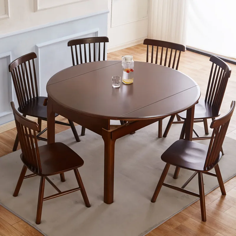 Competitive Price Living Room Dining Hotel Panel Mdf Nordic Style Wooden Carved Dining Table Set