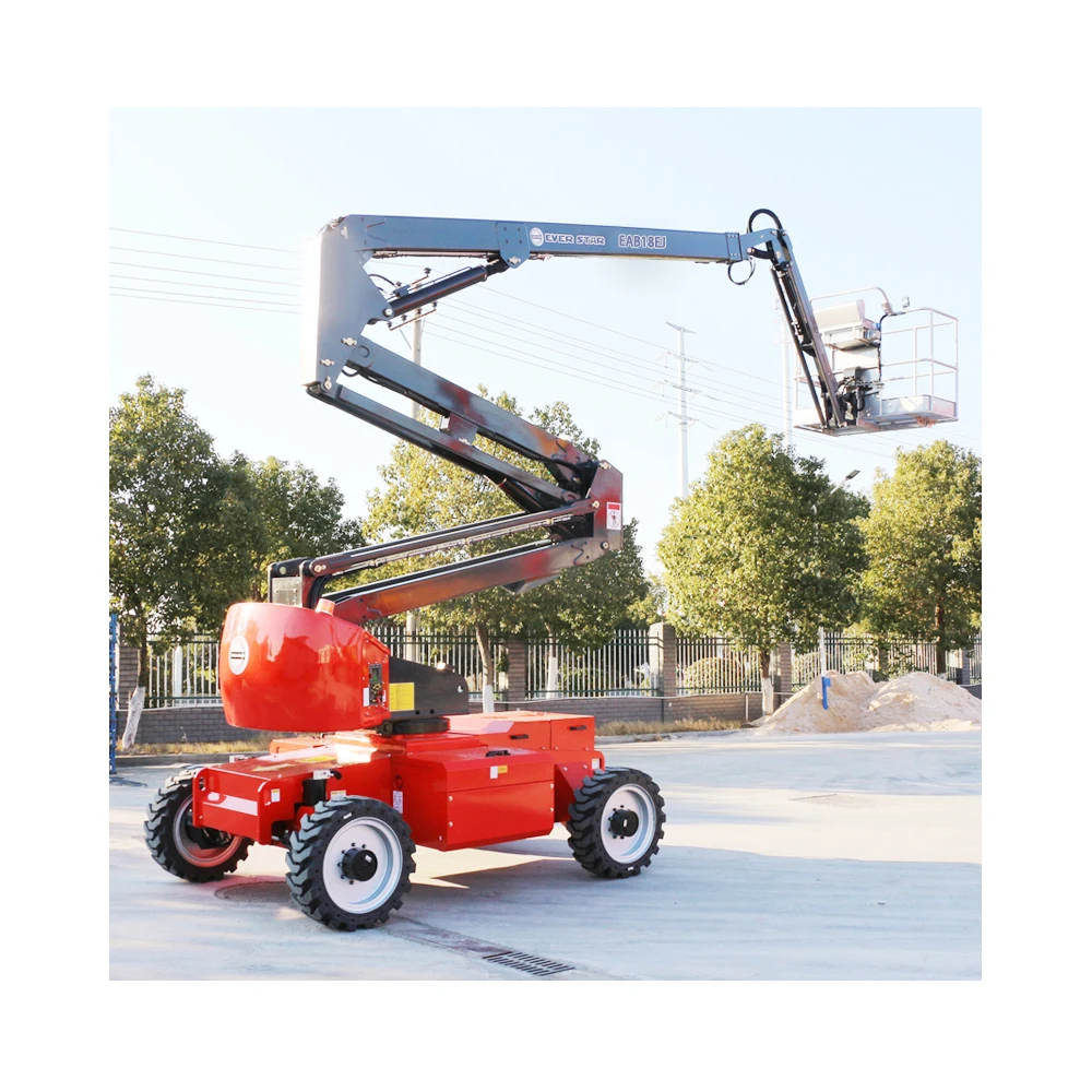 24M Customized Aerial Platform Towable Articulated Boom Lift