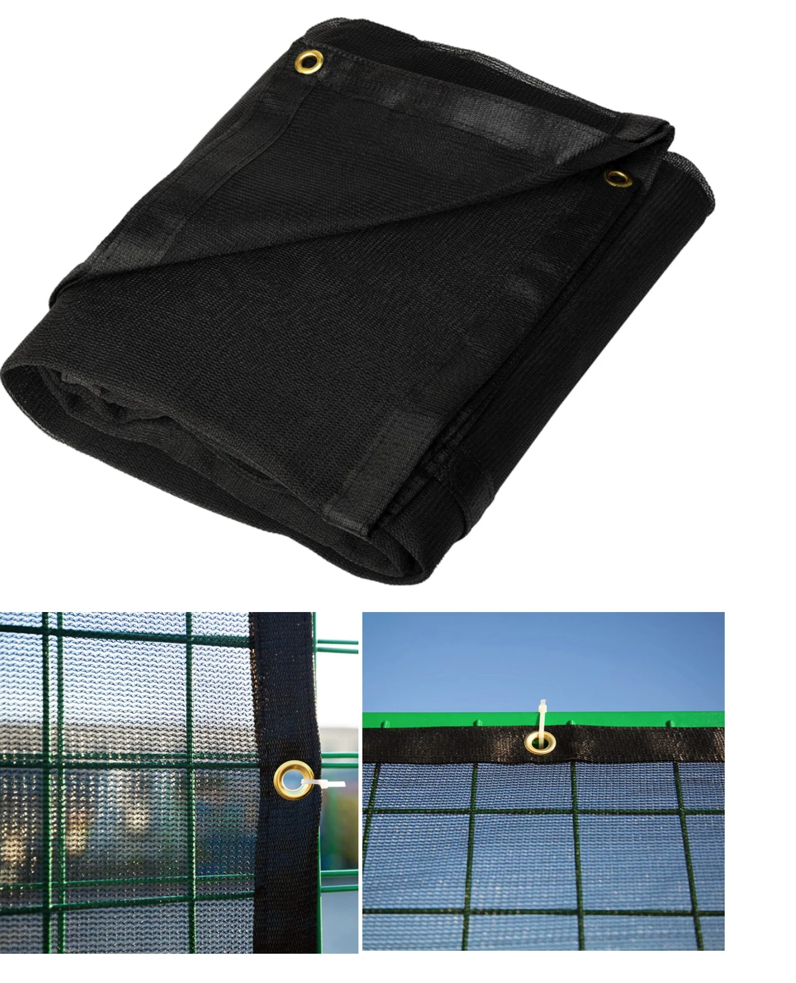 Windbreaks/Privacy Screens Tennis Court fence Accessories Weatherproof Court Protectors Fixings Included 50% Airflow