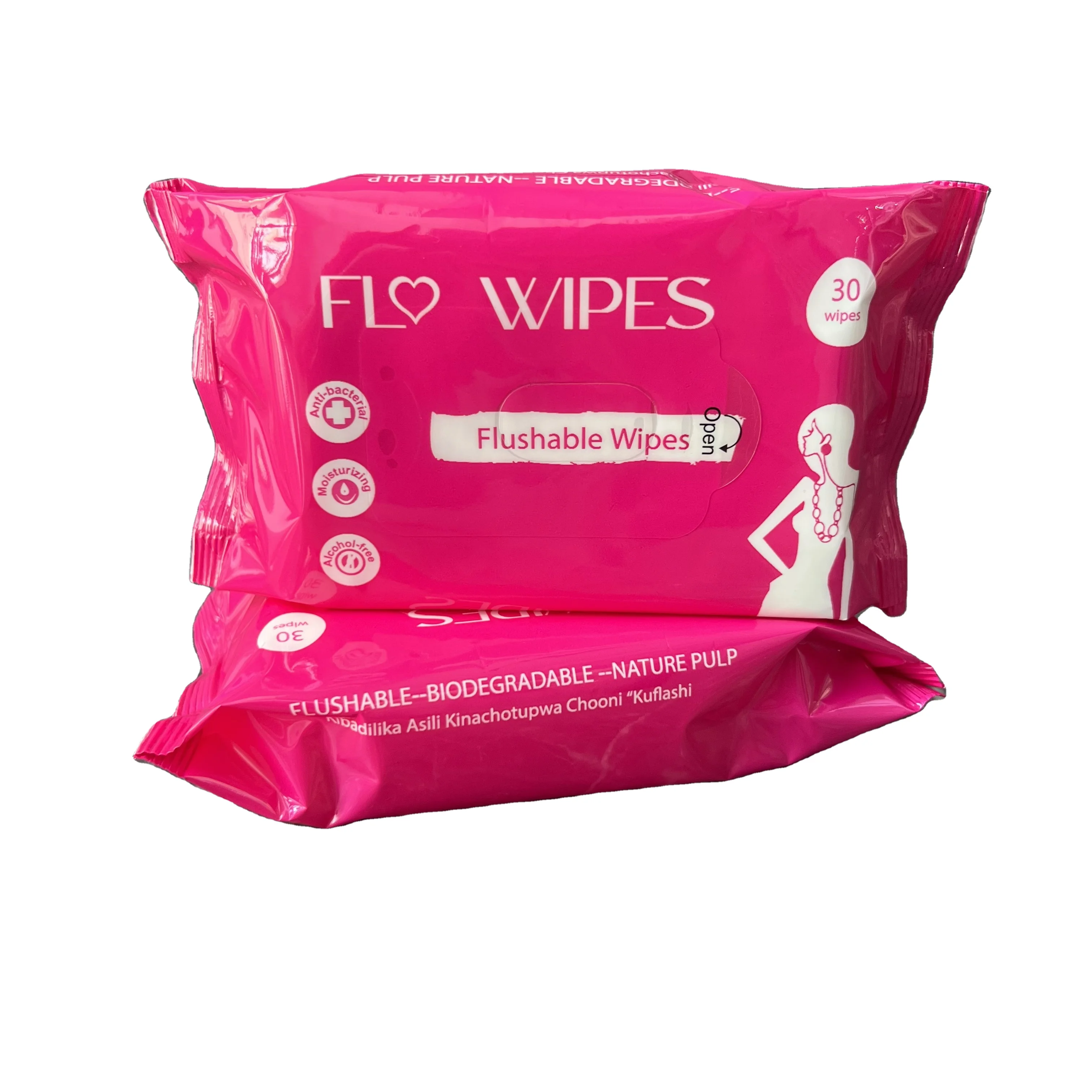 Feminine Wipes Women Soothing Wipes natural cleansing wet wipes