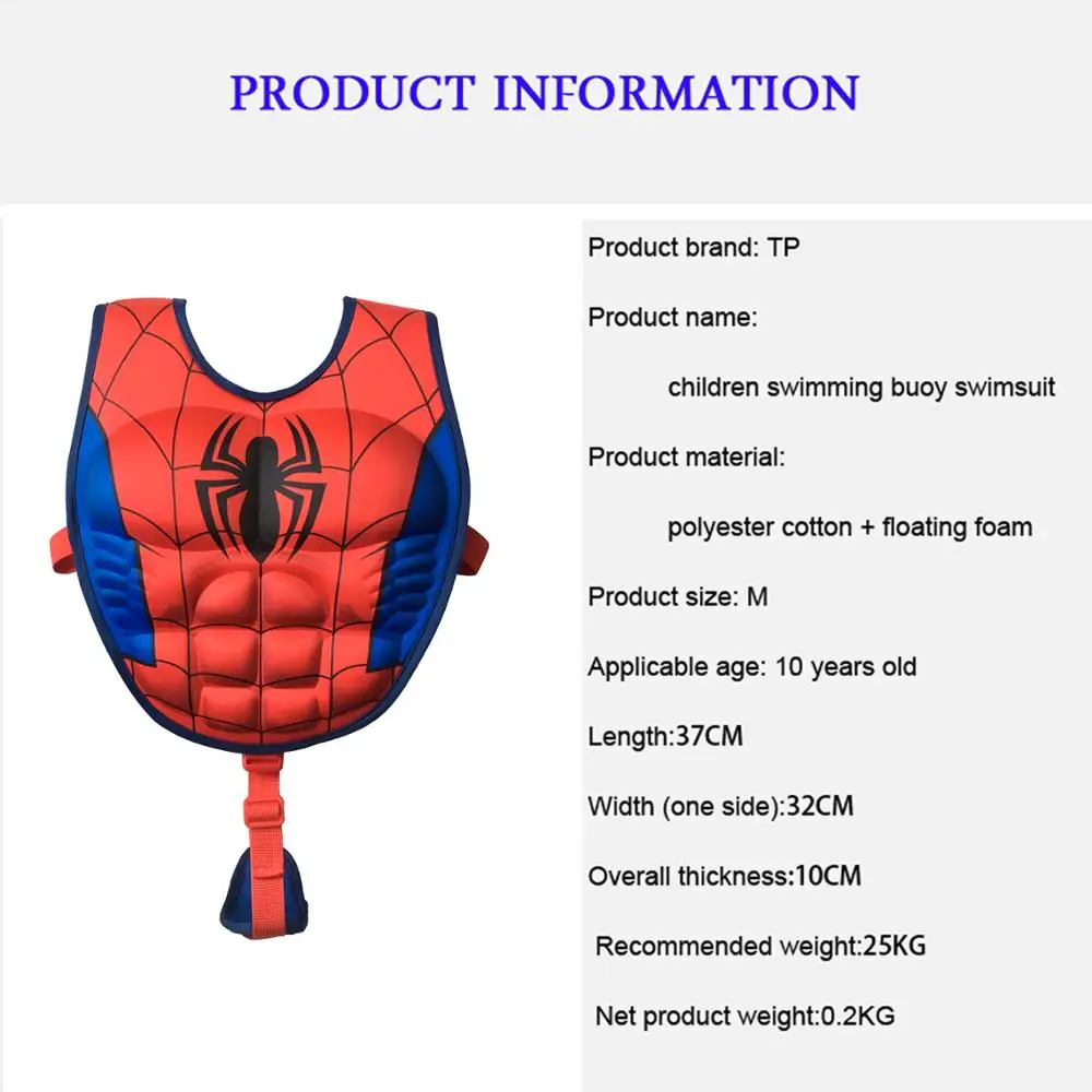 
2020 Neoprene Life Jacket PVC Foam Kids Life Vest for pool and learning Swimming 