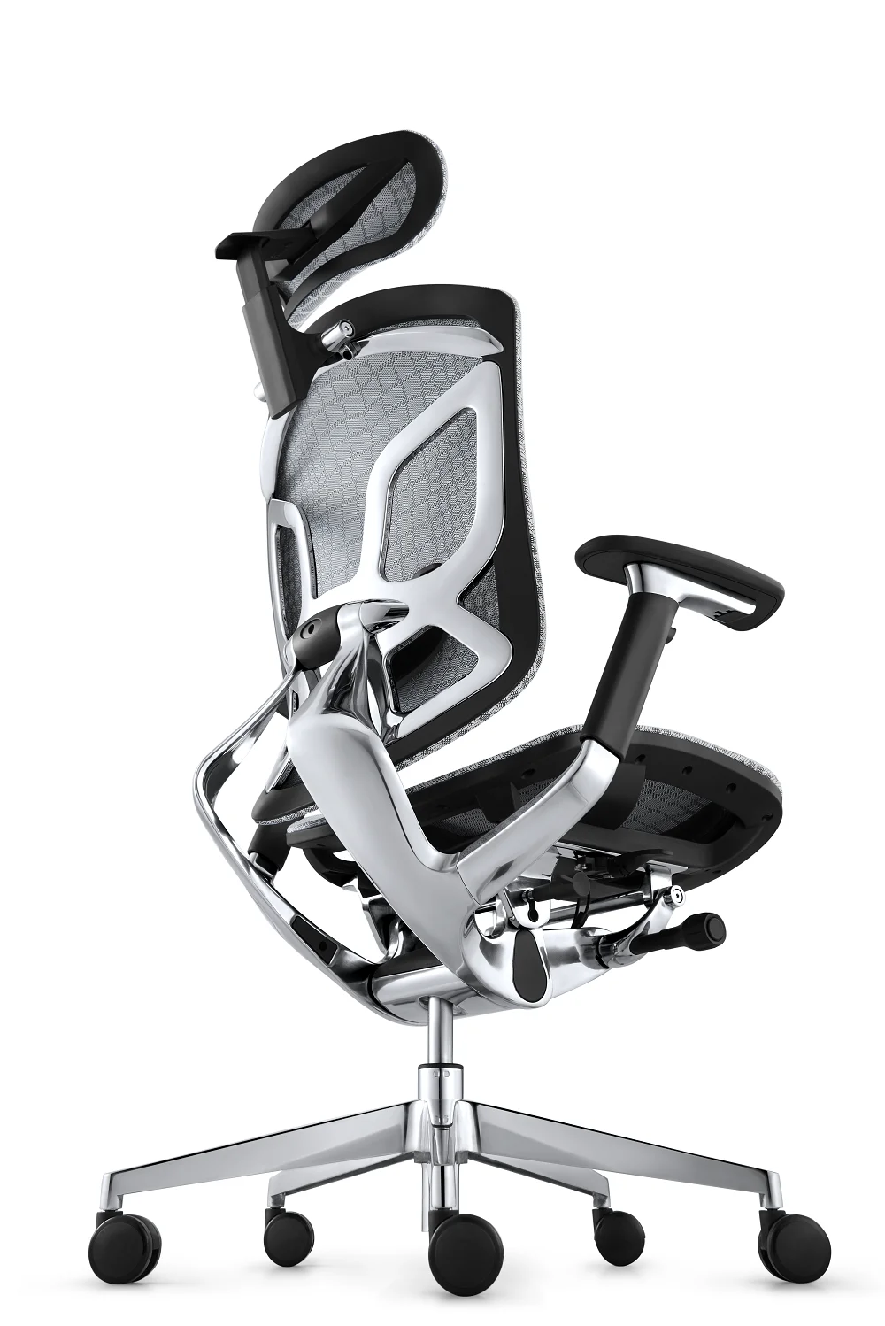 ERGOUP Upgrade Design With 2D Lumbar Support And Tilt Adjustable Seat Manager High-end Office Ergonomic Chair