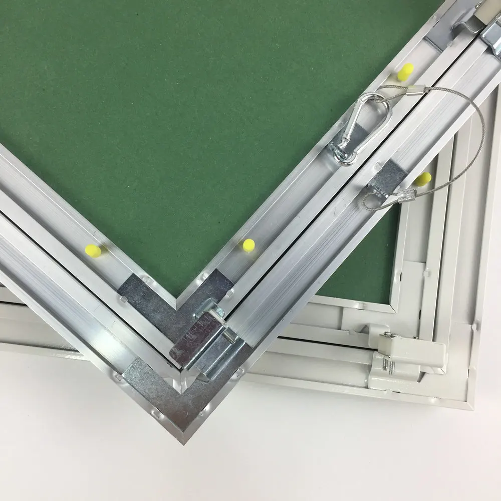 Waterproof Aluminum Profile Ceiling Access Panel with Push Lock