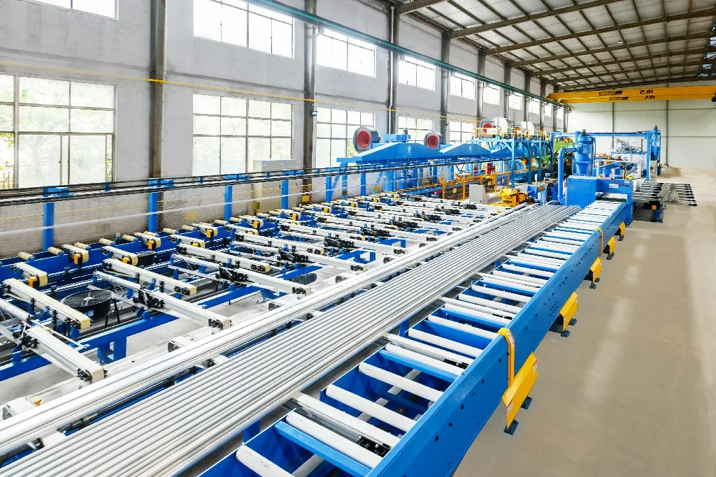 Energy Saving Complete Aluminium Profile Extrusion Press Line Plant