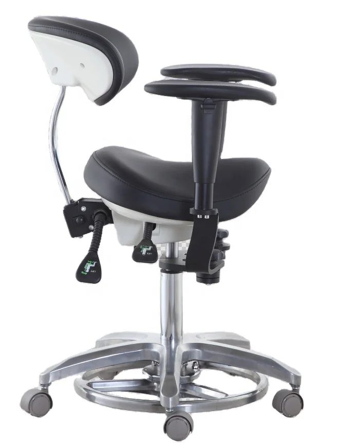 Top sale Dental Chair Type Doctor Stool for work with microscope dental stool