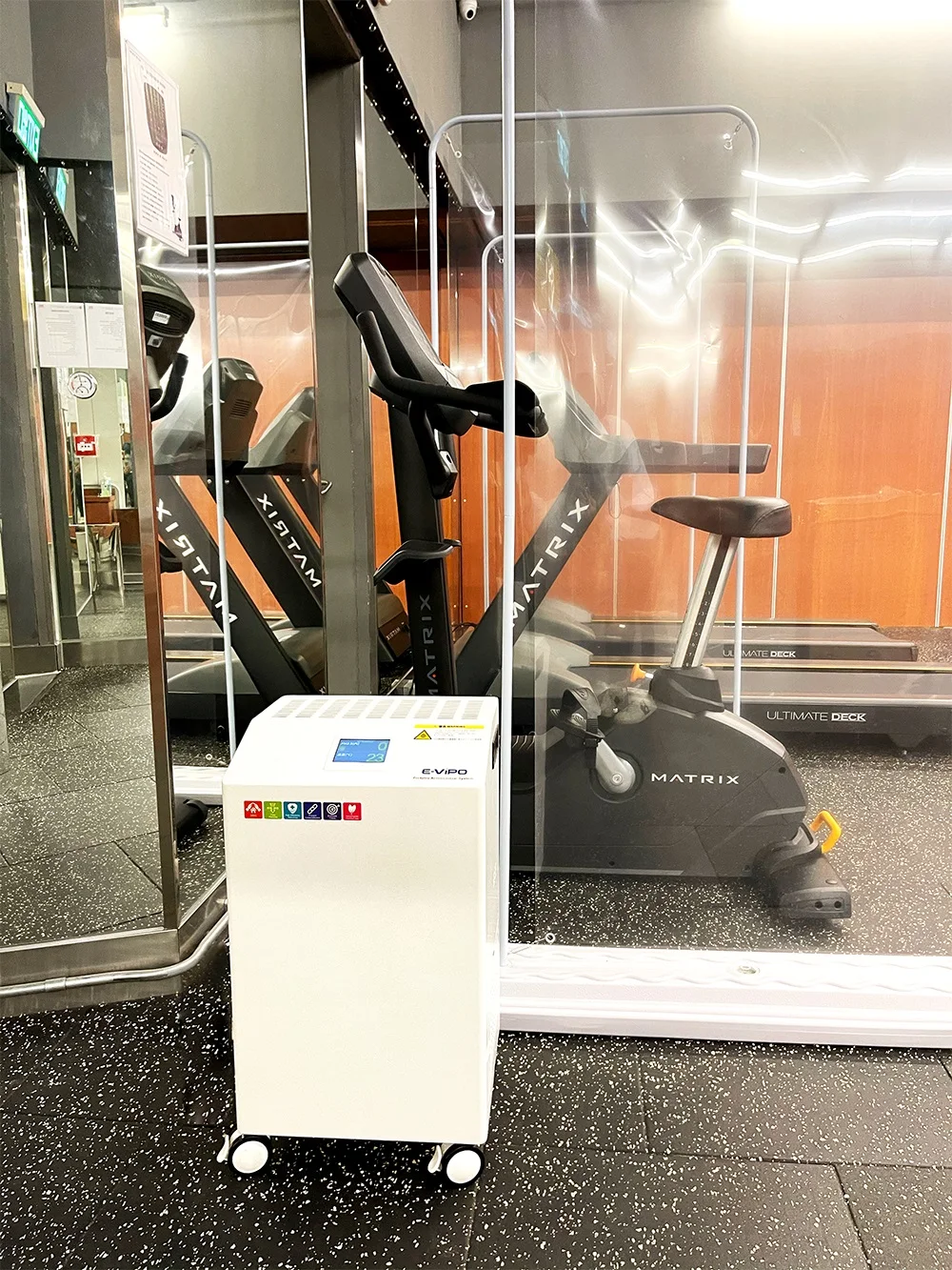 Factory Disinfection Machine True HEPA Filtration Efficiency 99.9% HEPA H13 H14 Medical Grade Air Purifier For Hospital