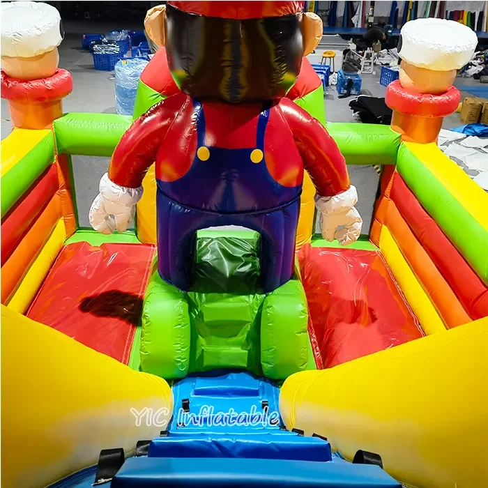 Commercial Bouncy Castle Inflatable Bounce Playground Cartoon Theme Bounce Jumping Bouncy Castle inflatable castle slide For Kid