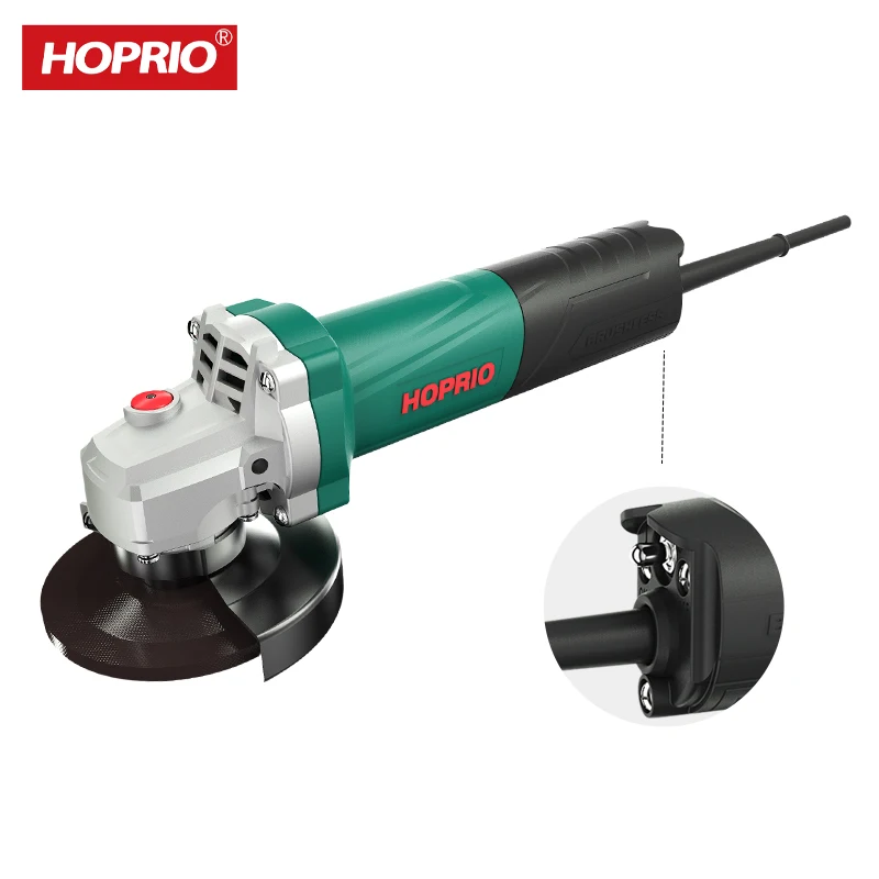 Lightweight Mini Hand Grinder 100mm 1050W Corded Brushless Electric Angle Grinder Machine