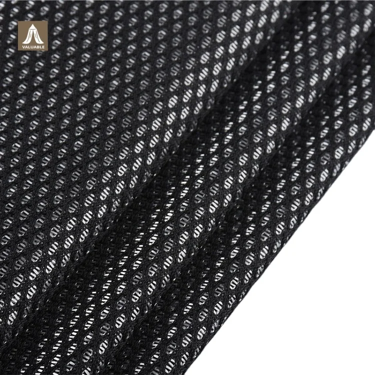 Factory Wholesale Laundry Mesh Fabric Hexagonal Honeycomb Thickened Polyester Outdoor Luggage Sandwich Handbag Laundry Bag