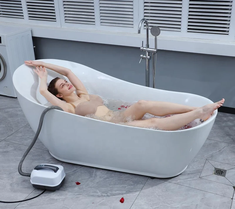 remote control spa machine air bubble jet massage bubble mat for bathtub