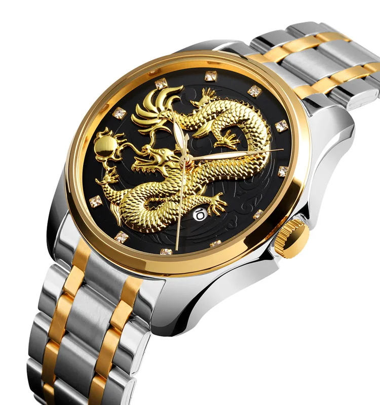 japan original quartz movt dragon watch china watch manufacturer skmei 9193