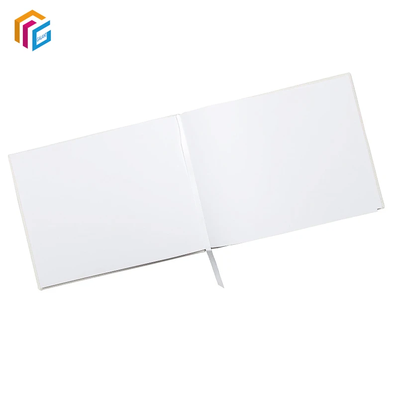 Hardcover Linen Fabric Cover Textured Paper Precious Memories Personalised Wedding Guest Book