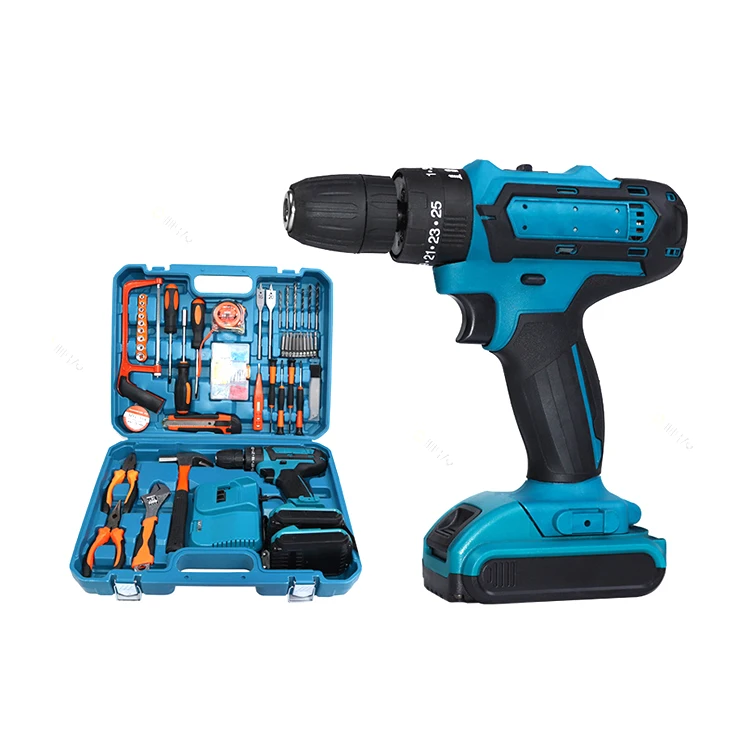 Diy Cordless Drill Power Screwdriver Multi Function Charging Electric Hand Drill Home Industrial Electric Screwdriver