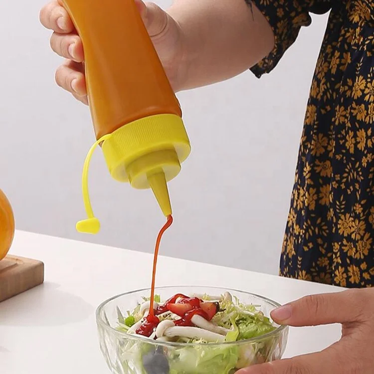 Tomato BBQ sauce squeeze bottles 4oz 8oz 12oz 16oz 24oz 32oz condiment squeeze bottles ketchup squeeze bottle