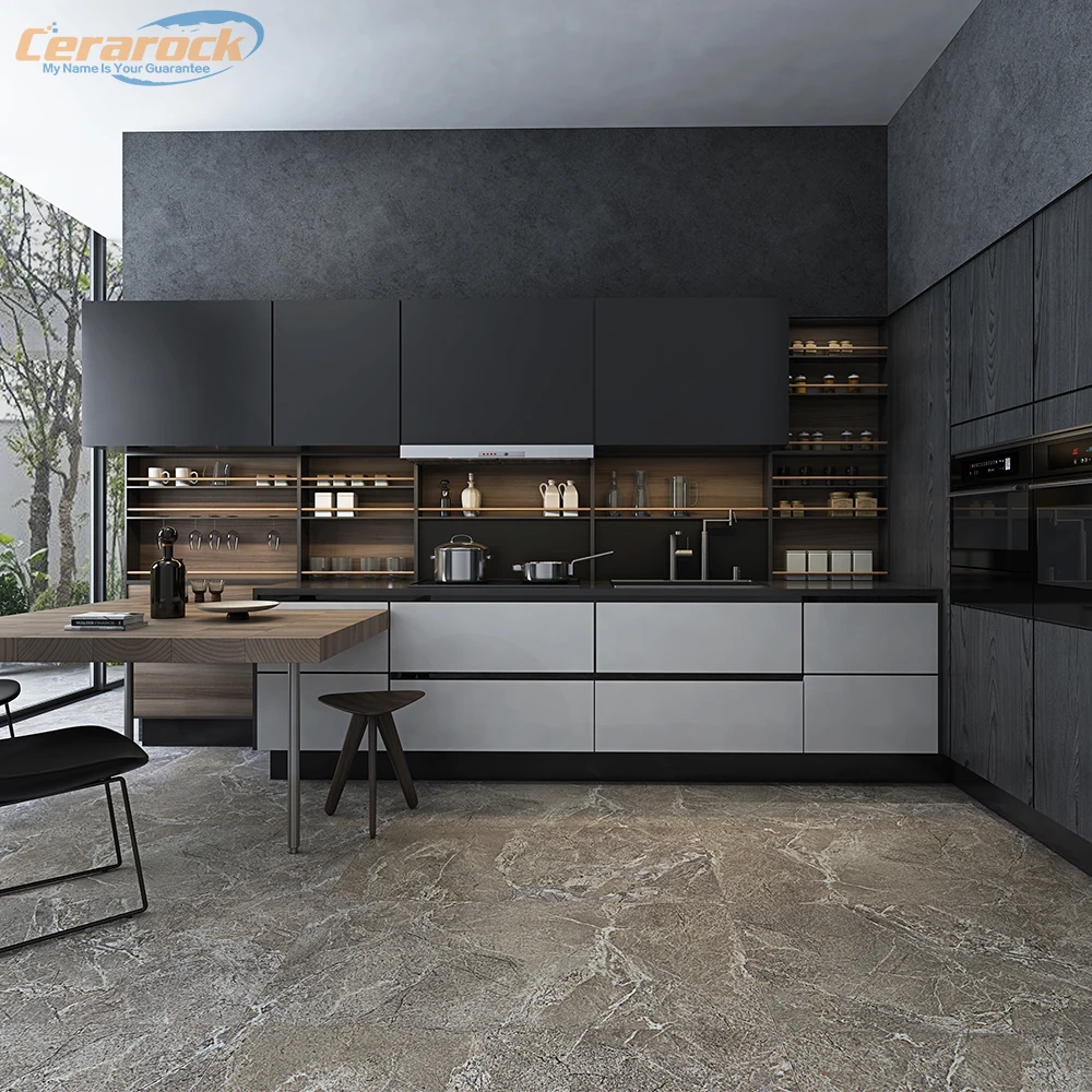 virgin  interior AC3 AC4 600x1200mm glossy MSPC flooring tiles, MSPC wallboard