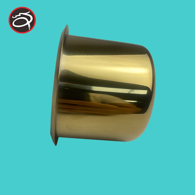 Luxury Brass small size  Drink holder  for the poker table  with golden color