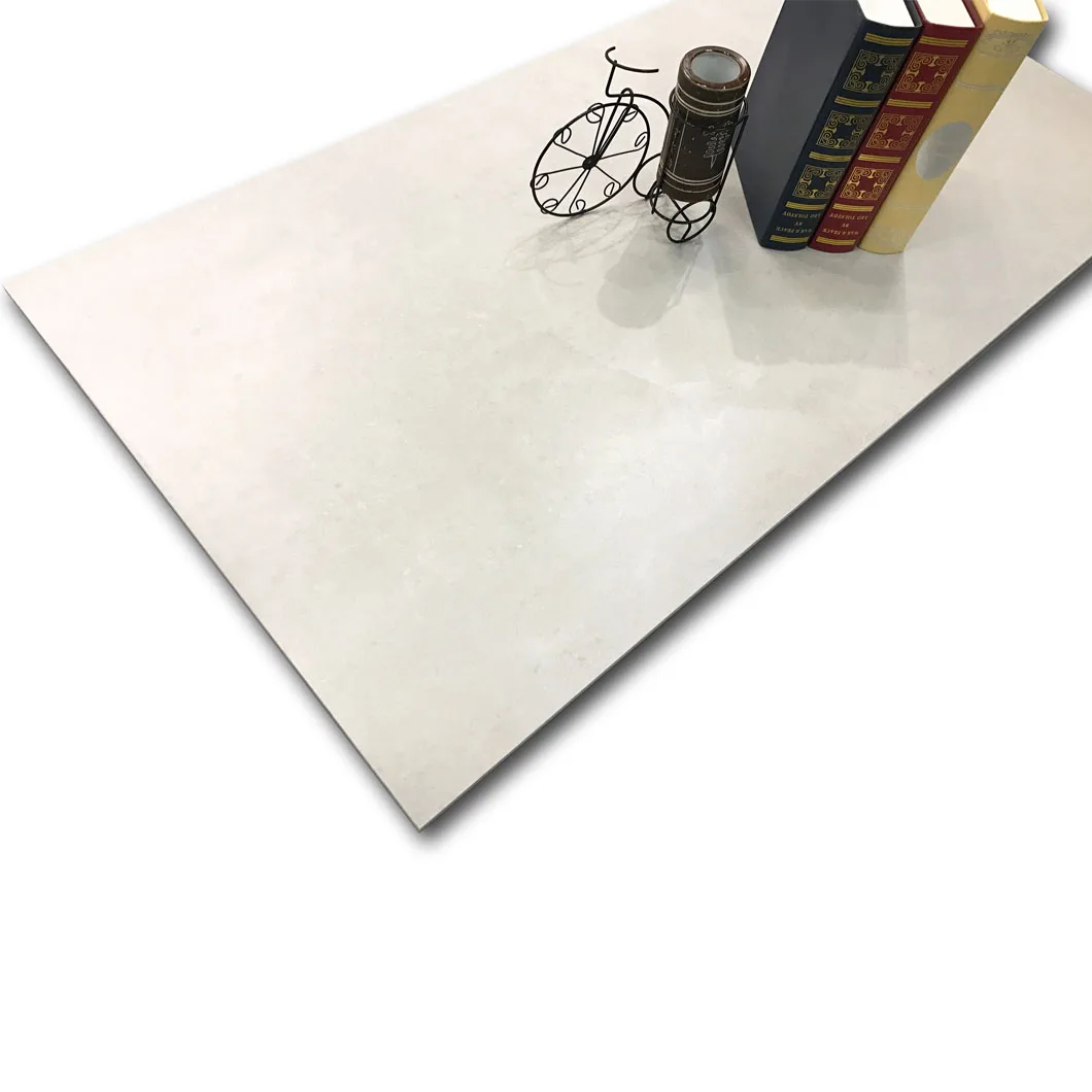 Porcelain tile big size 600*1200mm saso certificate beige matt ceramic tile new cement design rustic floor tile