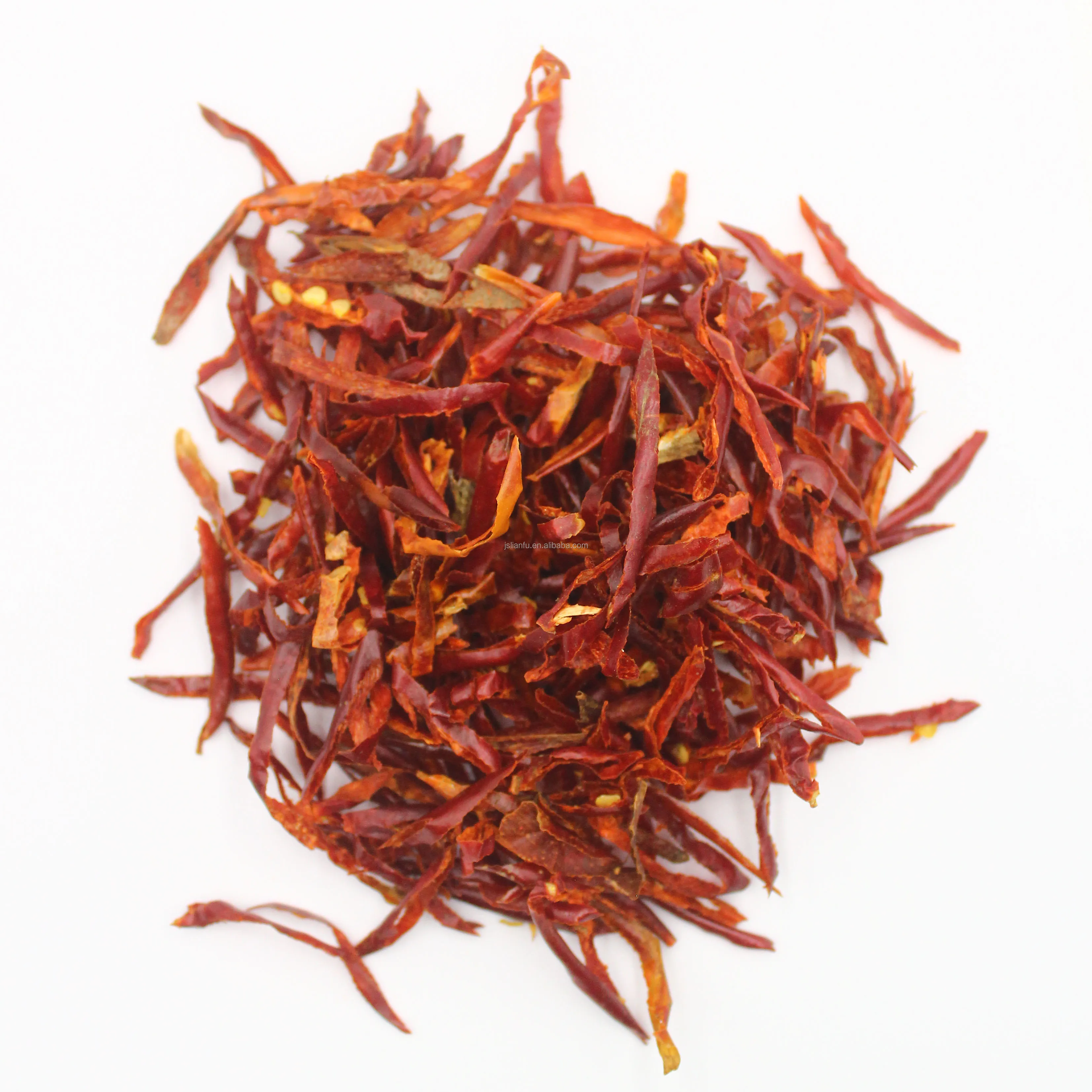 Factory Supply High Quality Dehydrated Shredded Red Chili Dried Sliced Red Chili