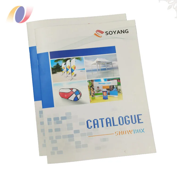 Custom Professional Folded Leaflet Catalogue Booklet Catalog Printing Brochure Catalogue Design Enviromental Friendly OEM CMYK