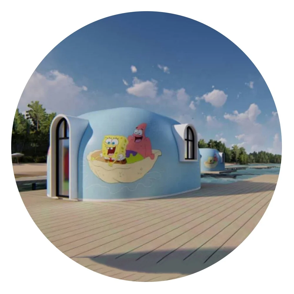 Scenic spot mobile home stay Ticket office small house Residential residence project