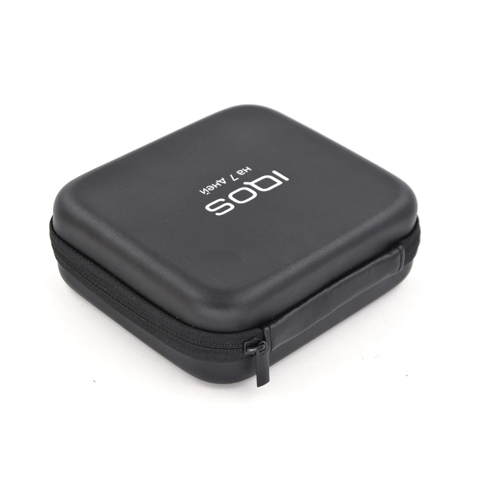 
Branded NEW ARRIVAL PU Leather E-Cigarette EVA Case Silkscreen Print Logo Portable Storage EVA Case 