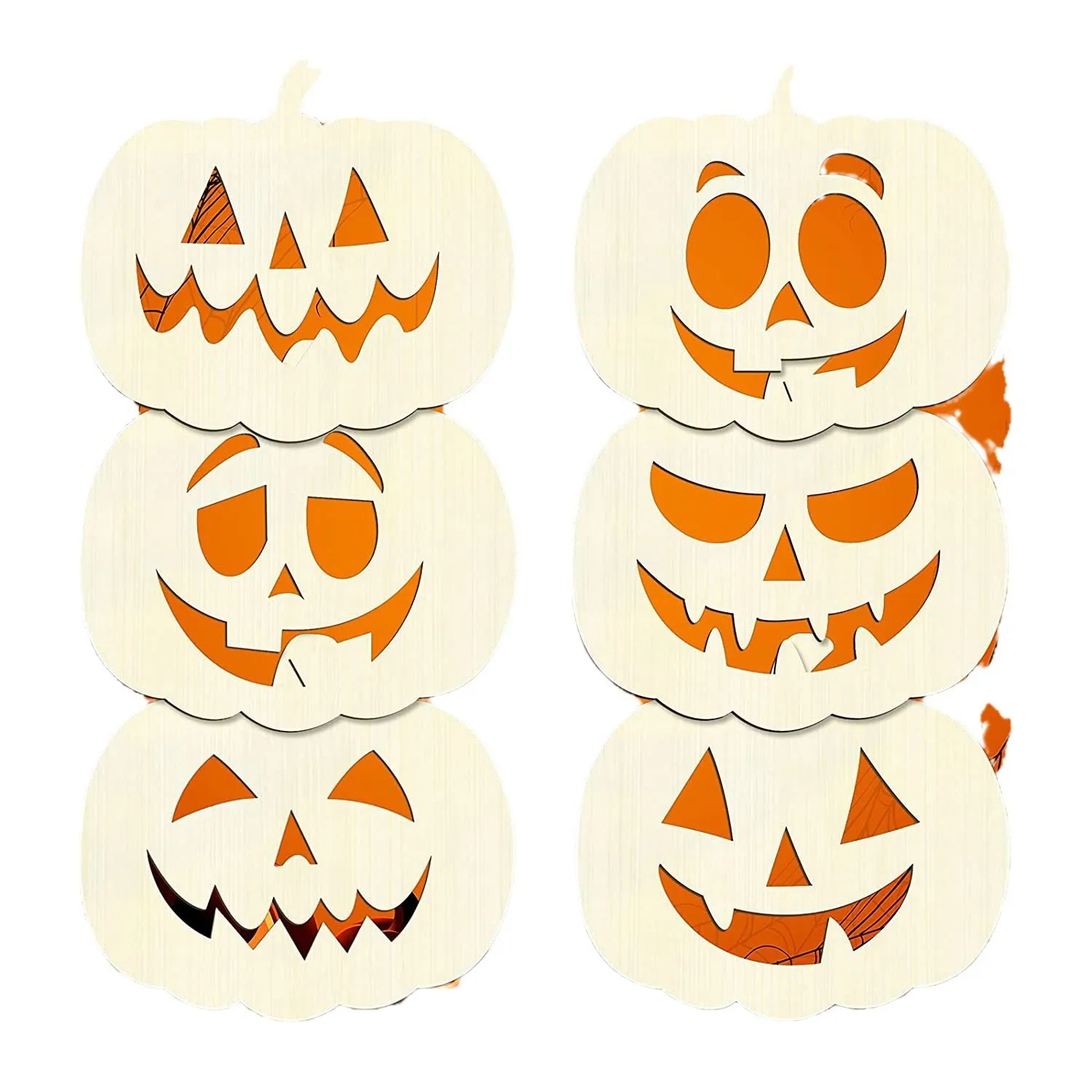 Halloween Boutique Decoration Handmade RGB LED Color Pumpkin Lights PVC Cloth Material Scary Style Fast Delivery Boxed 10cm Size