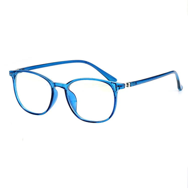 Anti blue light Blocking ray filter glasses tr90 plastic women men fashion slim optical frame