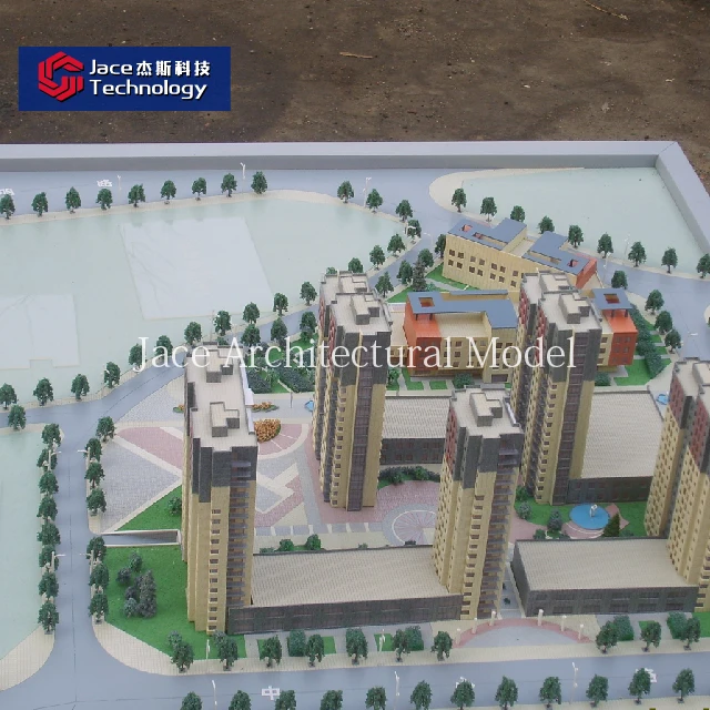 
Reasonable price residential building model for construction and real estate 