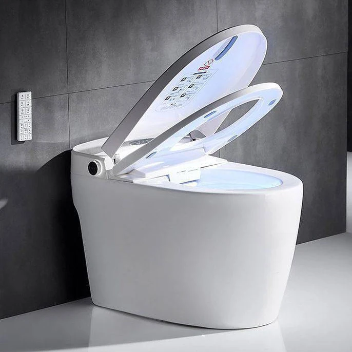 USA Local Stock Home Bathroom Wc Cheap Toilet Bowl Sanitary Electric Smart White Auto Toilet