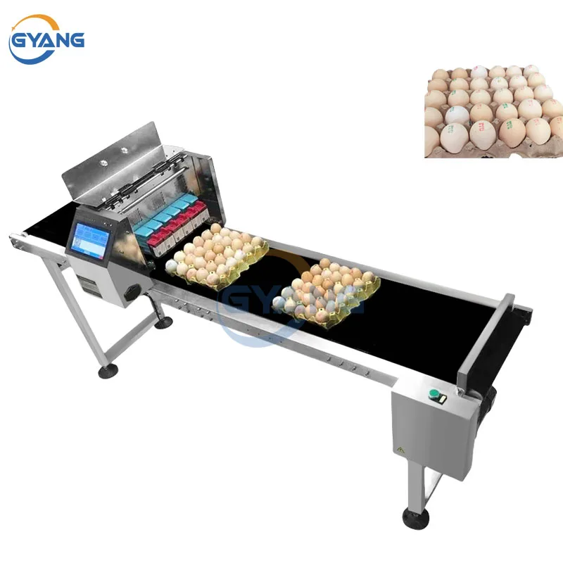 Good Quality Stainless Steel Coding Machine Duck Egg Batch Coding Machines For Lowest Price