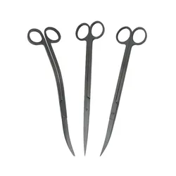 Amazon hot Stainless Steel long aquarium plant tools Aquascape Tool Kit aquarium scissors for Aqua Tank