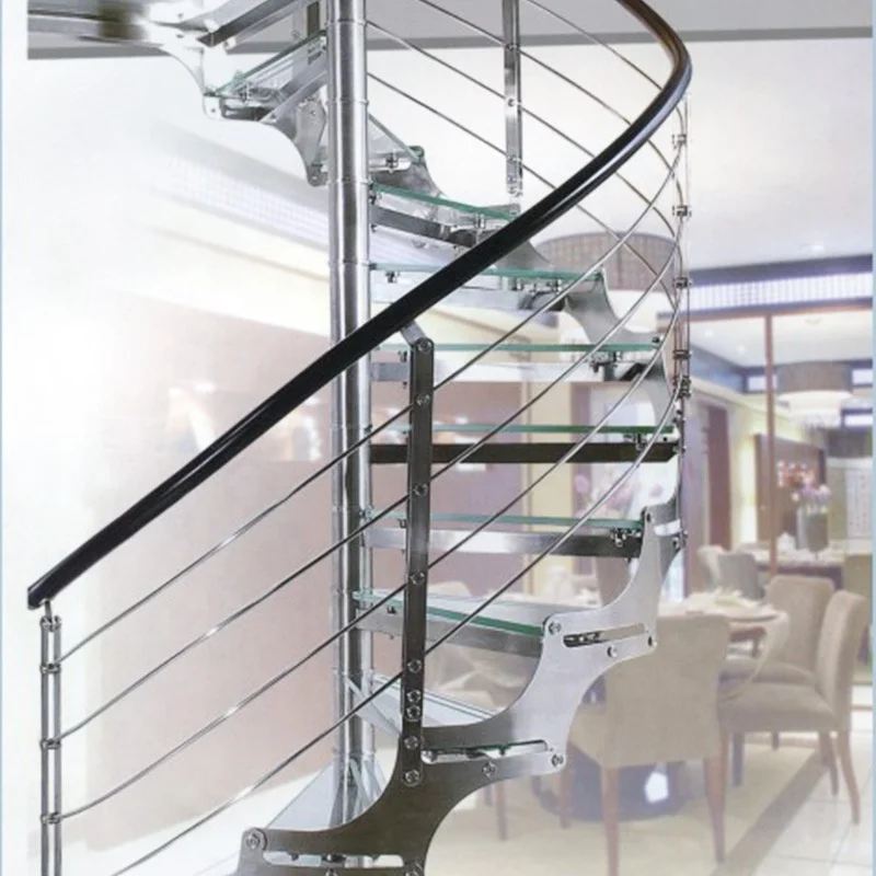 
YDX Custom Design Indoor Outdoor Terrace 304 Pipe Balustrade Stainless Steel balcony Tube Railing 