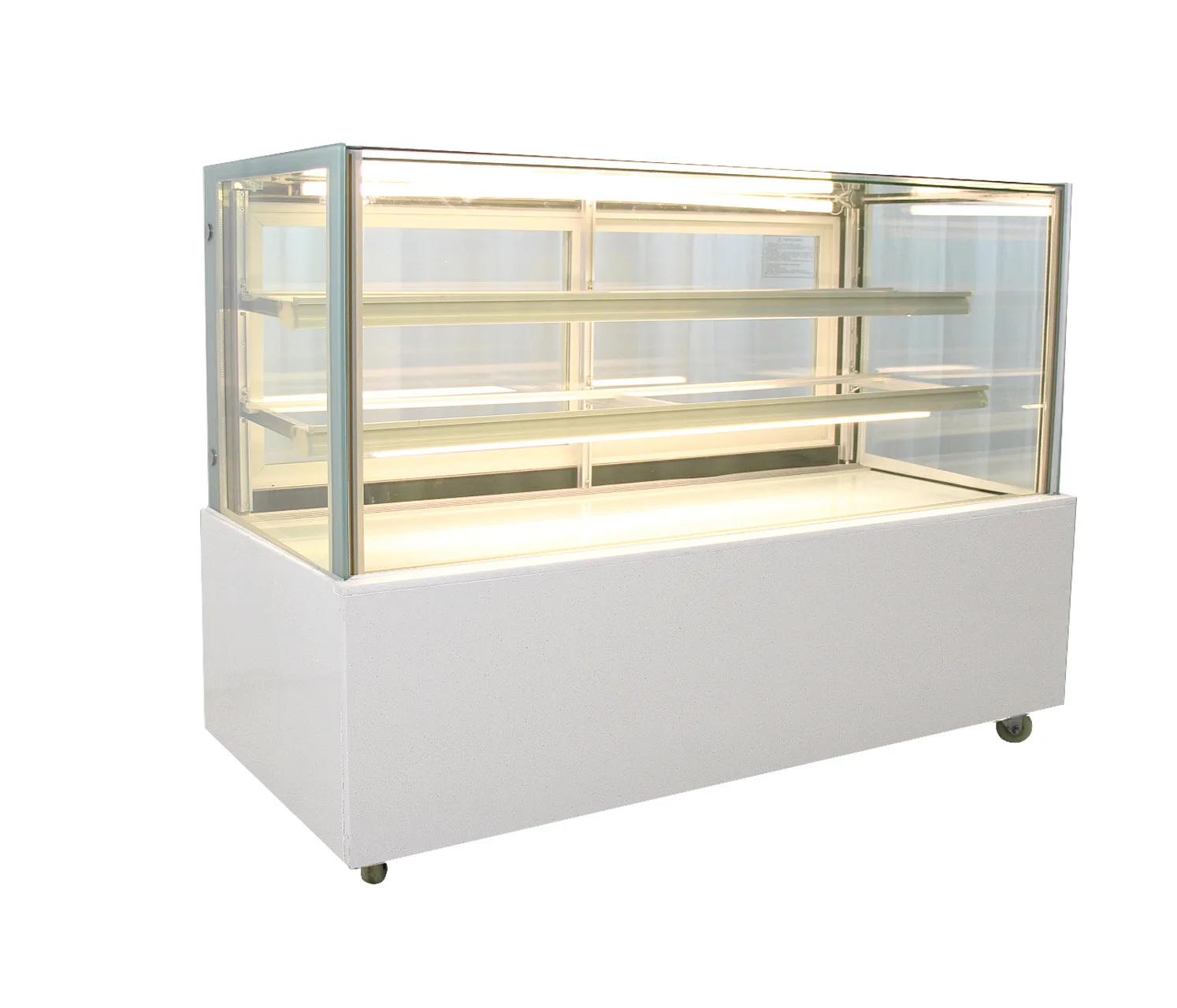 
 Коммерческая стеклянная дверная витрина, холодильник для тортов, десертов, для сохранения свежести, витрина, холодильник  