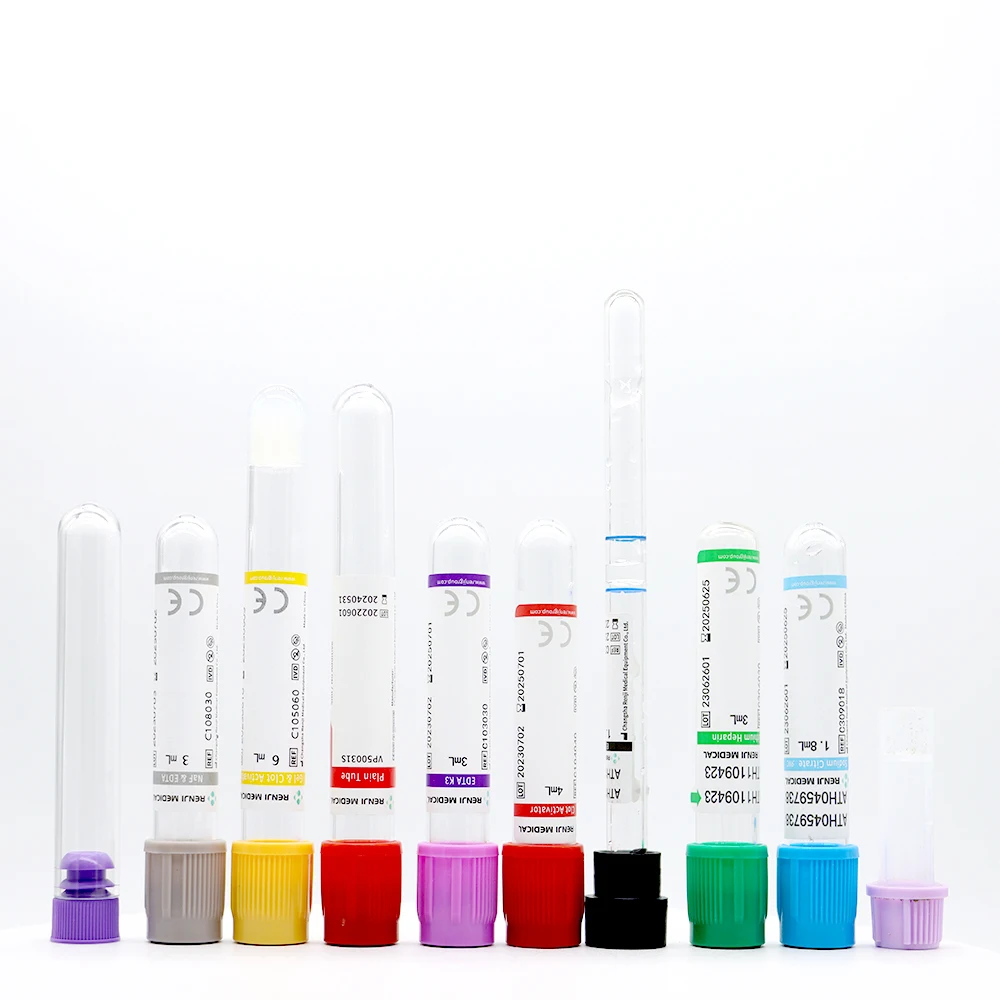 Medical Disposable Glucose EDTA Tube Vacuum Blood Collection Tube