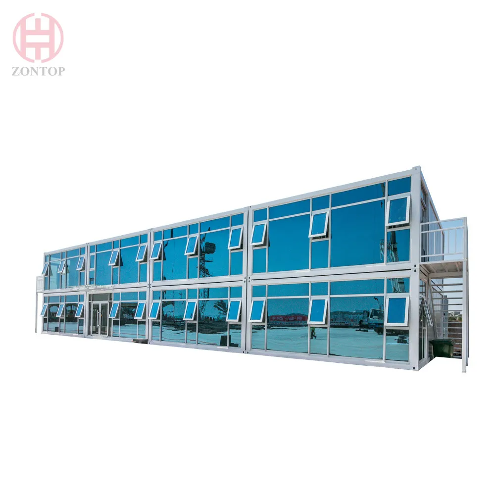 
Zontop prebuilt weld hill frame sunny minimalist openable casa container house houseprefab with elevator supplier 